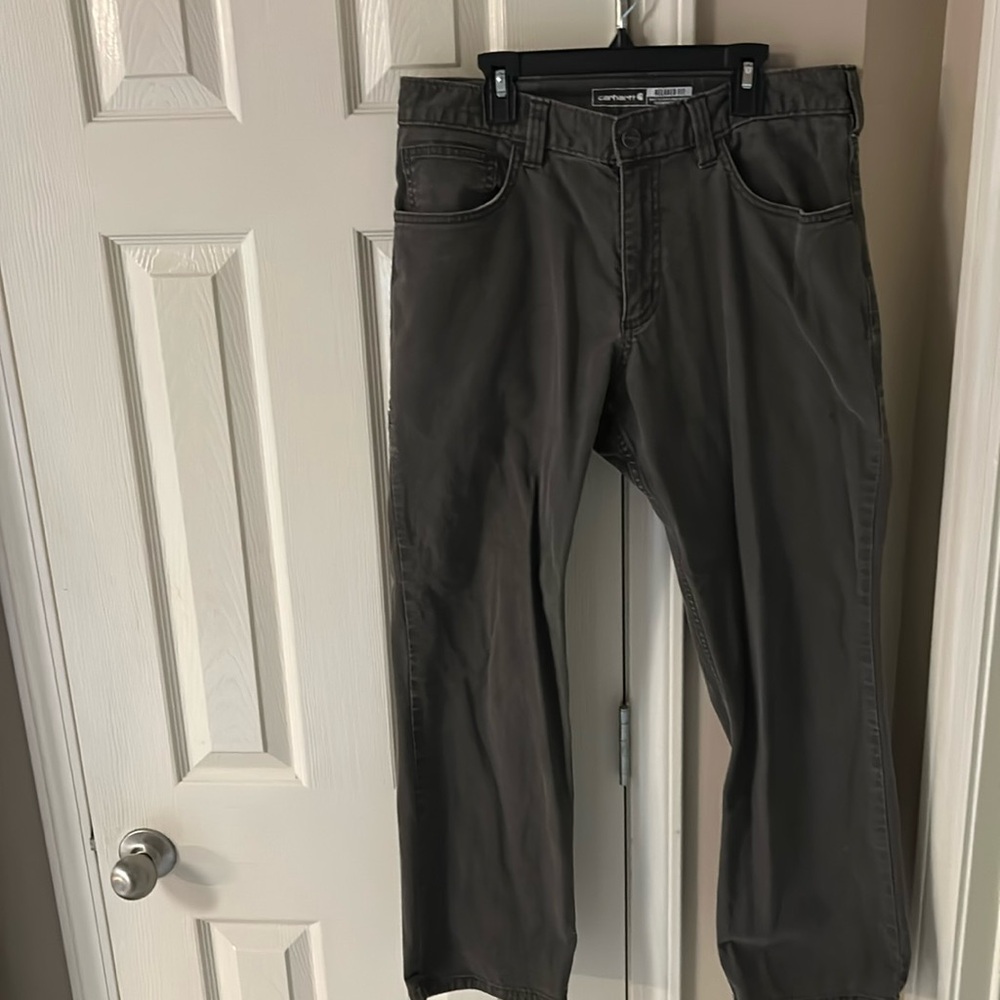 men’s Carhartt relaxed fit pants